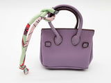 Purple Mini Bag Charm Do0826ide