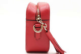 Valentino By Mario Valentino Red Leather Babette Bonbon Crossbody Eb1125lxzdu