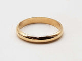 14k Yellow Gold 4.4g Band Ring Size 11.5 Do1024lwxde