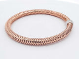 .44 Cttw Diamond 18k Yellow Gold 13.3 G Woven Bracelet 7 In Aa0226lozxsa