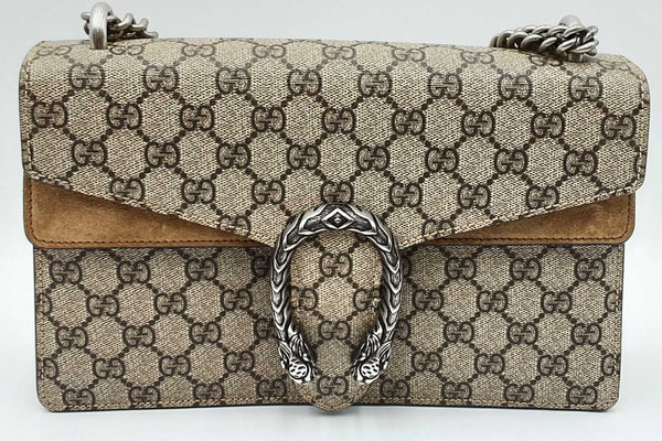 Gucci Gg Supreme Canvas Monogram Dionysus Shoulder Bag Eb0924ixzdu