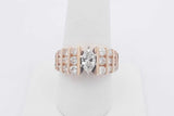1.65cttw Diamond Ring In 14k Yellow Gold 8.4 Grams Size 8 Eb0326erxsa