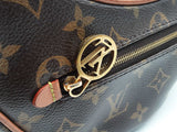 Louis Vuitton Loop Monogram Hobo Brown Handbag Aa0625pxzsa