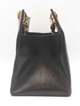 Chanel Black Leather Grand Shopping Tote Bag Sd0725lczxdu
