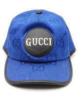 Gucci Off The Grid Blue Baseball Hat Size M 58cm Eb1125lrxdu