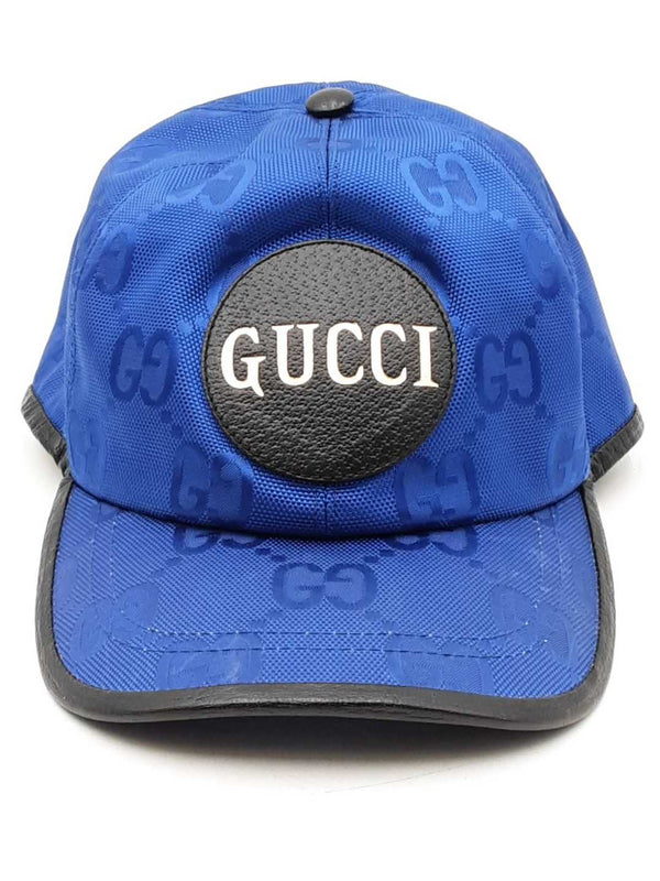 Gucci Off The Grid Blue Baseball Hat Size M 58cm Eb1125lrxdu