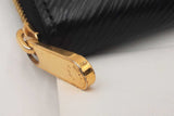 Louis Vuitton Black Epi Leather Love Lock Zippy Coin Purse Wallet Eb0626lcrdu