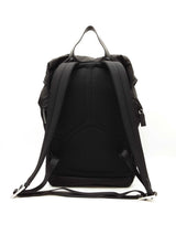 Prada Re-nylon & Saffiano Leather Backpack In Black Fw0226exzdu