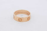 Cartier 18k Yellow Gold Love Ring 6.1 Grams Size 53 Eb0826exzsa