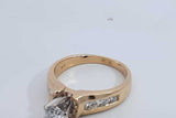 0.64cttw Diamond 14k Yellow Gold Ring 5.1 Grams Size 6.5 Eb0626rxzdu