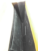 Yves Saint Laurent Grain De Poudre Chevron Quilted Wristlet Clutch Eb0726pxzdu
