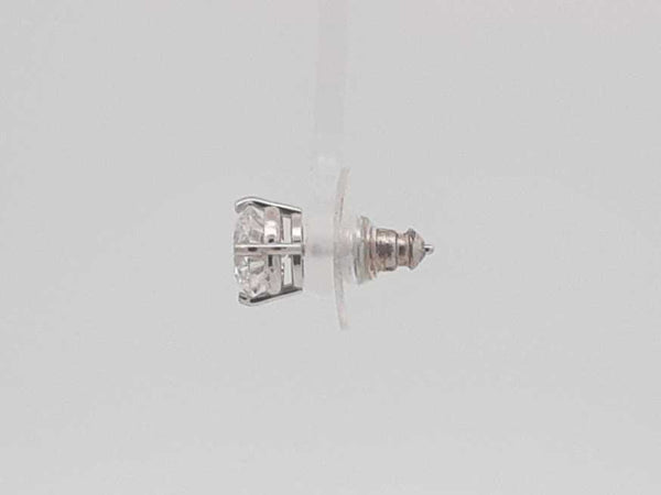 1.03ctw Diamond 14k White Gold Single Stud Earring 0.7 Grams Sd0525lozxsa