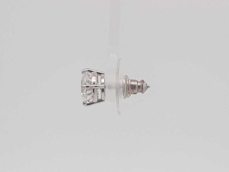 1.03ctw Diamond 14k White Gold Single Stud Earring 0.7 Grams Sd0525lozxsa