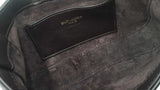 Yves Saint Laurent Le 5 À 7 Hobo Bag In Chocolate Patent Leather Fw0426pzxdu