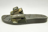 Jimmy Choo Camo Print Nylon Slides With Belt Detail Size 41 Eb1024pxsa