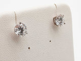 2.3 Cttw Lab Grown Diamonds 14k White Gold 1.0g Stud Earrings Do1224pxzde