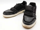 Louis Vuitton Dd0223 Timeout Line Black Monogram Shoes Size Us 7.5 M Do0826orxde