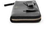 Kate Spade New York Black Zip Around Wallet Eb0125lxdu