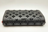 Christian Louboutin Paloma Black Leather Clutch Eb1224oxzdu