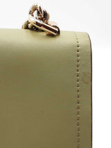 Michael Kors Heather Shoulder Bag In Sage Green Leather Fw0226rrdu