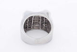 3.78cttw Princess Cut Diamond Ring In 14k White Gold 16.7g Size 9.5 Eb0526lixzdu