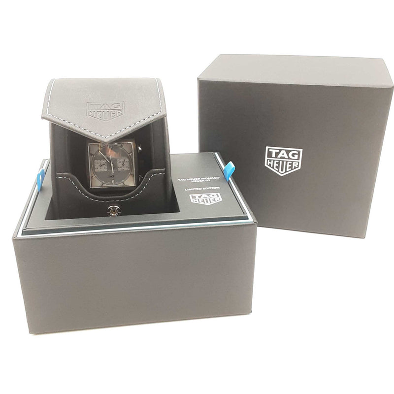 Tag Heuer Monaco Chronograph Night Driver 39mm Watch Sd0725wzxzsa