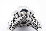 3.94cttw Diamond Ring In 14k White Gold 15.3 Grams Size 7 Eb1025lxxxzsa