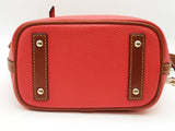 Dooney & Bourke Red Pebble Grain Small Zip Sac Sd1025wzde