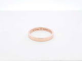 Cartier C De Cartier Wedding Band In 18k Rose Gold 4.2 Grams Size 8 Fw0126ixzdu