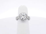 3.80 Cttw Lab-grown & Natural Diamond 14k Gold Ring 5.6 Gram Sz 4.5 Fw0625lowodu