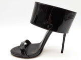 Giuseppe Zanotti Buckle Black Patent Leather Heels Size Eu 36 Do0725lorde