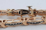 0.7cttw Diamond Tennis Bracelet In 10k Yellow Gold 9.6 Grams 7 Inch Eb0726rxzsa