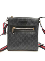 Gucci Gg Black Supreme Canvas Messenger Bag Eb0826wrxde
