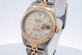 Rolex Oyster Perpetual Datejust 26mm Two Tone Stainless Steel Watch Eb1125owxzdu
