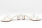 Jimmy Choo White Mules Size 41 Ebeb0924ixdu