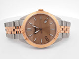 Salvatore Ferragamo Classic 42mm Stainless And Rose Gold Watch Aa0626lrzsa