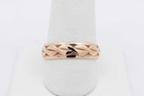 14k Yellow Gold Wedding Band Ring 4.7 Grams Size 9 Eb0426wpxsa