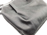Yves Saint Laurent Ysl Pochon Mini Black Satin Pouch Clutch Handbag Do1125pxzde