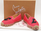 Christian Louboutin Ivy Espapop Satin Espadrilles Pink Size 36 Aa0926crsa