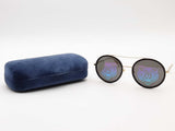 Gucci Gg0061s Gold Sunglasses With Case Aa0626crsa