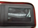 Coach Red Leather Id Zipper Wallet Do0825oxde
