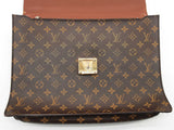 Louis Vuitton Brown Monogram Coated Canvas Briefcase Do0125wrxde