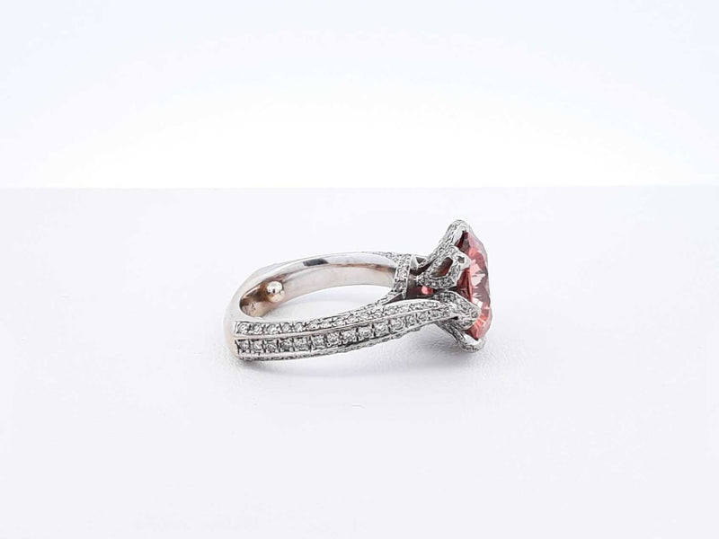 8.8 Cttw Lab Grown & Natural Diamond 18k Gold Ring 11.4 Gram Size 5 Eb1224rxxzdu