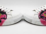 Versace Medusa Smile Sneakers In White Leather Size 40 Fw0626ezdu