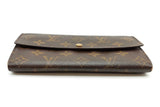 Louis Vuitton Monogram Coated Canvas Wallet Sd0625lrzde