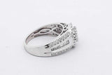 0.86cttw Diamond Ring In 10k White Gold 5.5 Grams Size 6.75 Eb0826ocrsa