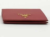 Prada Saffiano Bifold Red Wallet Aa0926ezsa