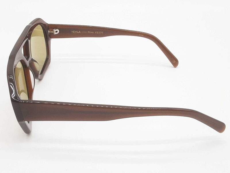 Vehla River Vs377 Coco Khaki Sunglasses Do0325lormia