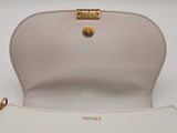 Versace Greca Goddess White Leather Shoulder Bag Do0825pxzde