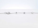 Bvlgari Lucèa Diamond & 18k White Gold Drop Necklace 22.7g 18 Inch Fw0326orzxdu